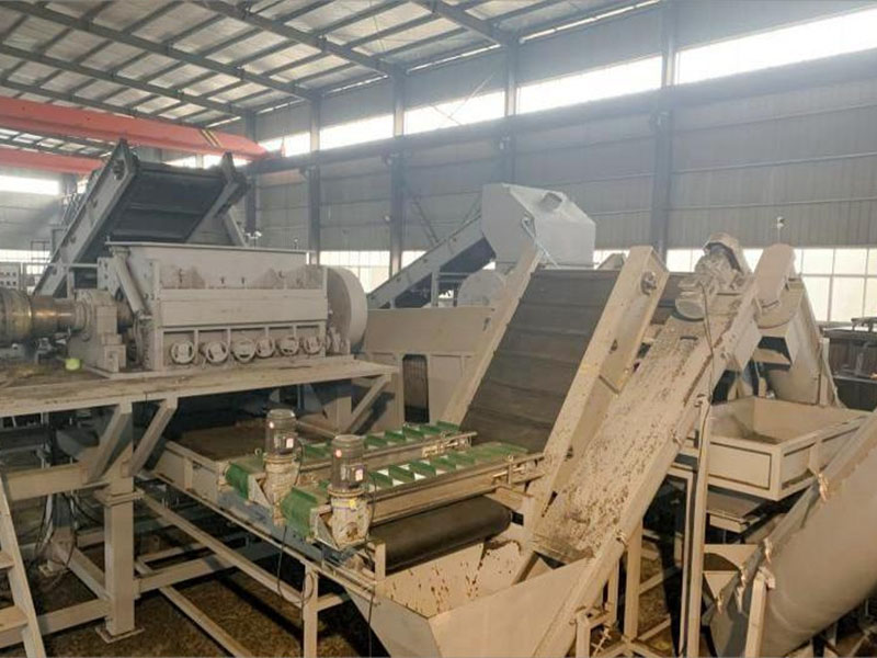 Waste tire shredder & recycling line8