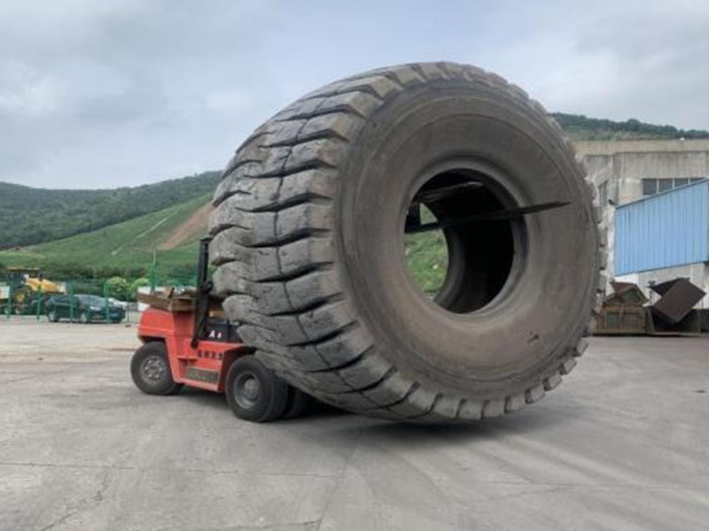 Waste tire shredder & recycling line4