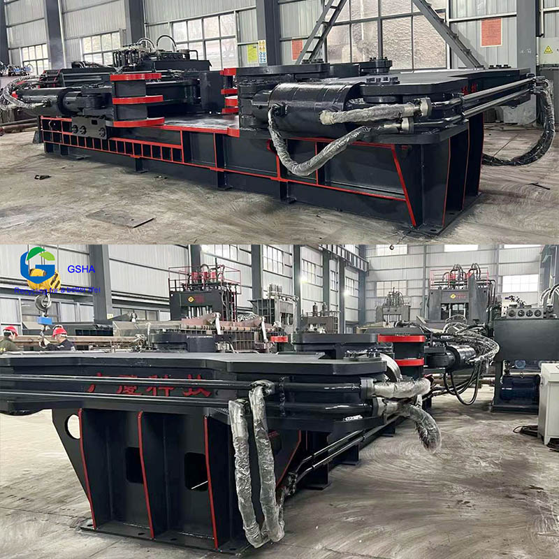 Guangsha 630-ton pulling unpacking machine is delivered to support the Belt and Road Initiative with actions