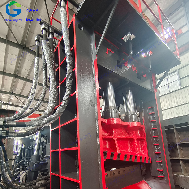 Q91-6300 Hydraulic Gantry Shearing In Testing